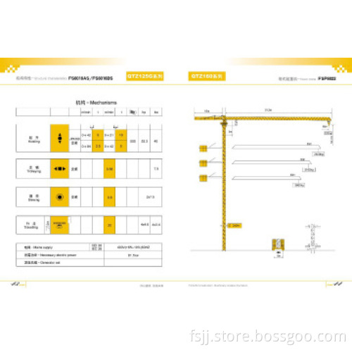 2014 NEW FSP6022 Topless Tower Crane